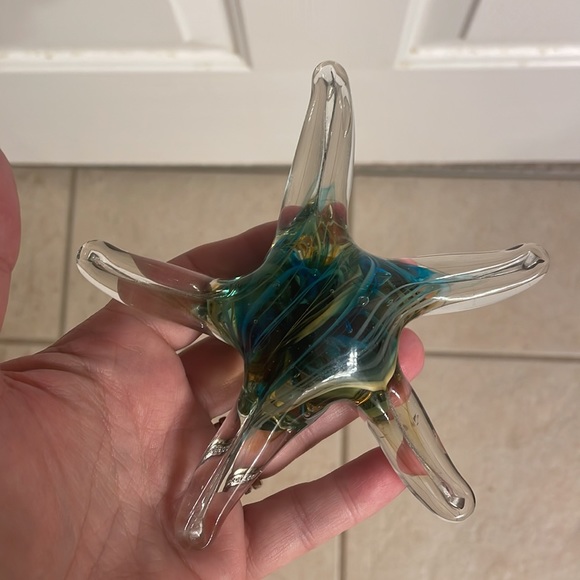 Murano Other - New Glass Starfish Paperweight